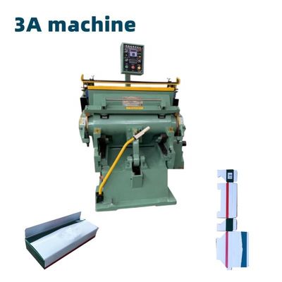 2200 Maglie di carta Macchine per la piegatura della carta CQT 750 Macchine semiautomatiche per il taglio a stampo