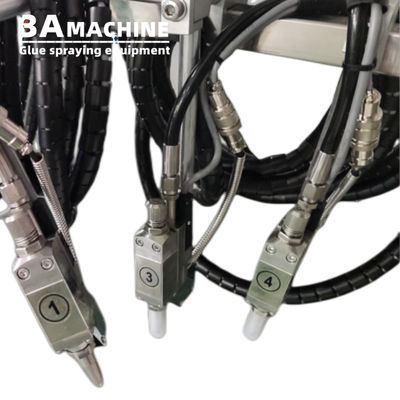 3ACQ6 canali 1 cannone cartone ondulato scatole di cartone adesivo automatico per il rilegamento liscio