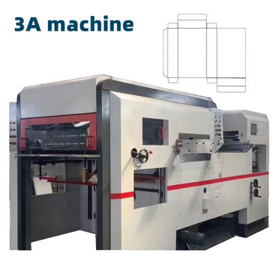 CQT-1060 Automatic Die Cutter Creasing and Die Cutting Machine di seconda mano 380V 18KW