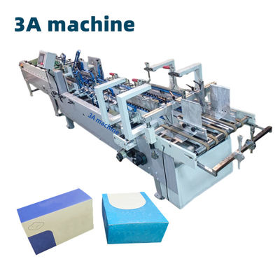 Esperienza di produzione con la macchina di incollaggio per cartoni 580D e funzione opzionale