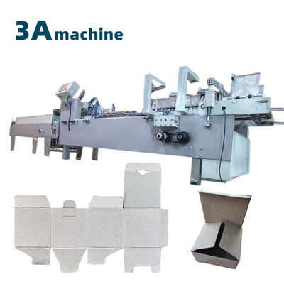 580E Automatic Carton Box Folder Gluer Machine Il partner perfetto per le tipografie