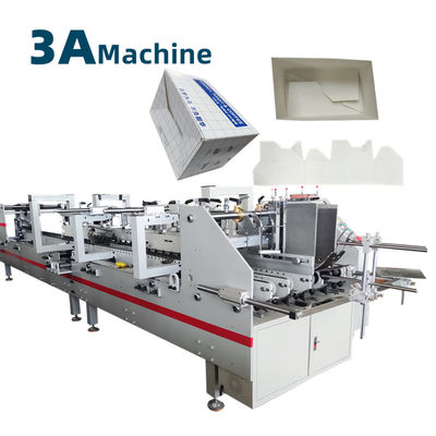 CQT 900YG-2 Pre-folded Bottom Lock Double Pieces Automatic corrugated board folder Gluer Flexo Folder Gluer Machine