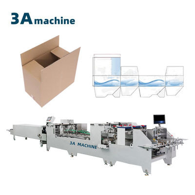 3500KG doppio-automatica carta alimentazione macchina di incollaggio per 2-3 strati cartone ondulato