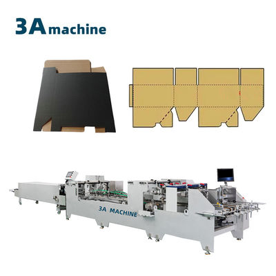 Macchina di incollaggio automatico per cartelle a doppia serratura con modello 1300 JGKW