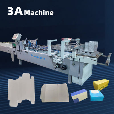 Macchina adesiva automatica ad alta produttività per incollare carta e piegare scatole