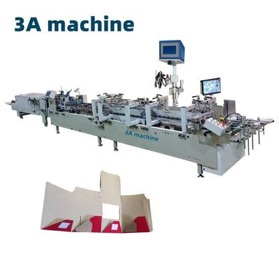 CQT-1100 Collazione automatica migliorata per cartelle a serratura inferiore per il ripiegamento e la collazione di mini scatole