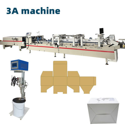 CQT-900 Folding Box Machine Tipo migliorato Box Folding Glue per facile imballaggio del caso