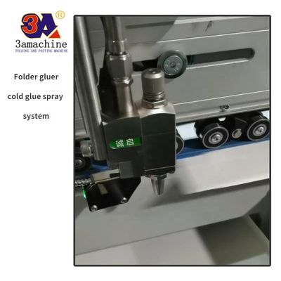 Pistola a spruzzo di colla a freddo azionata pneumaticamente per la macchina di incollaggio di carta ad alta precisione 3A