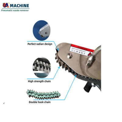 8*12 Dimensioni NT502 Macchina pneumatica per la pulizia dei rifiuti con tensione di 220 V