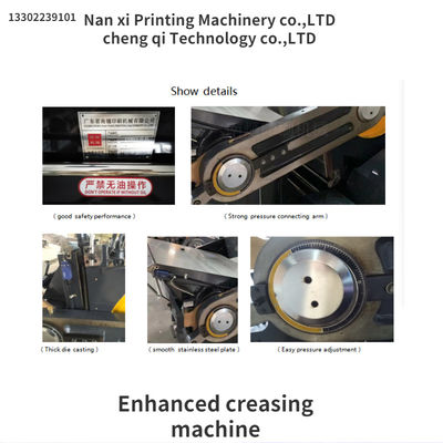 CQT-930 Creasing Machine Die-Cutting Machinery Die Cutter Alta precisione