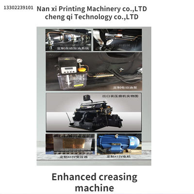 CQT-930 Creasing Machine Die-Cutting Machinery Die Cutter Alta precisione