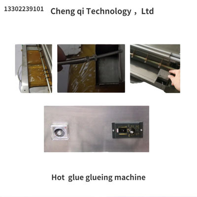 Macchina di incollaggio a scatola di colla a fusione a caldo azionata elettricamente720 per le esigenze del cliente