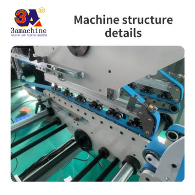 Macchina di incollaggio automatico per la formazione di scatole di piccole dimensioni facile da usare