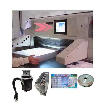 Tagliatore di carta idraulico a ghigliottina a programma universale con risoluzione di 0,01 mm