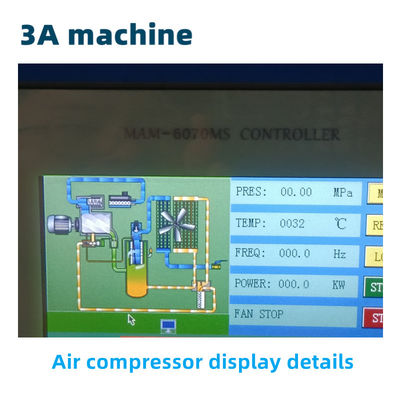 900mm*550mm*1000mm Un tubo 22KW 10bar CQT-Air Compressor Automatico