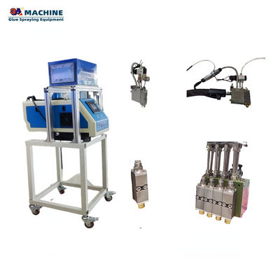 Sistema di distribuzione di adesivi a fusione calda con componenti di pompa di base e controller facile da usare