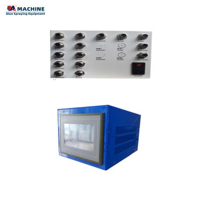 Sistema di distribuzione di adesivi a fusione calda con componenti di pompa di base e controller facile da usare