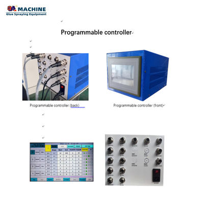 Componenti del nucleo motore 3A5L-2 Sistema di distribuzione adesivo a fusione a caldo con 2 pistole e pompa 5L
