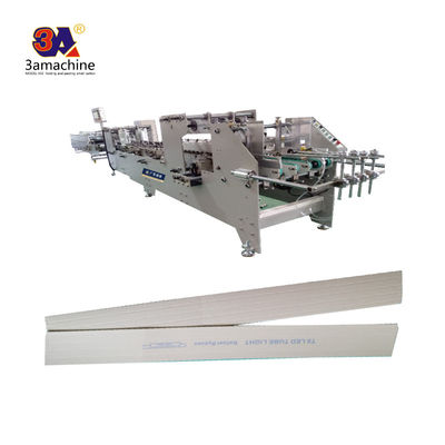 Long Lamp Box Automatic Folder Gluer con 12*0.9*1.3m Dimensione e facile utilizzo