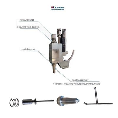 3A-CQ Macchina per la spruzzatura di colla Sistema di colla fredda e Seringa Dispenser per la distribuzione di colla