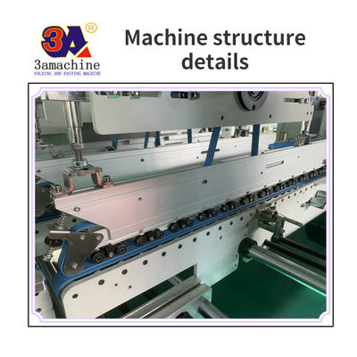 PLC controllata 3A cartone cartone incollato incollaggio macchina per la produzione di scatola automatica