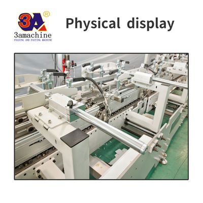 PLC controllata 3A cartone cartone incollato incollaggio macchina per la produzione di scatola automatica