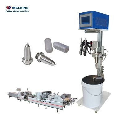 Advanced 3ACQ-2 Spray Cold Glue Systems Cold Gluing Machine Folder Gluer per corrugato