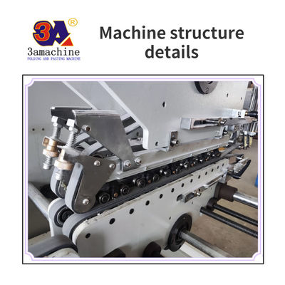 Macchina di incollaggio automatico per cartoni e carta ondulata con capacità di 5,5 kg