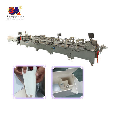 Larghezza massima della carta 2 1050 mm 3A Macchine per incollare carta 6 Corner Box Folder Gluer Machine