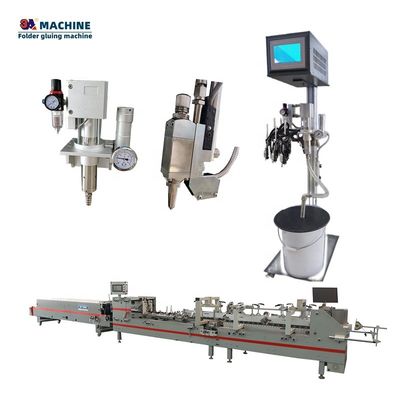 3ACQ5 6 canali 5 colla fredda pistole scatola di cartone macchina di produzione Boc cartellone colla