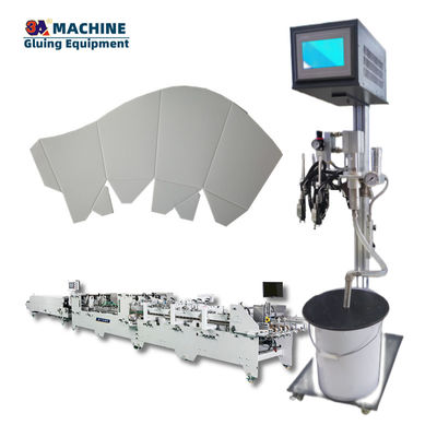 3ACQ2 Automatica 6 Canale 2 Pistole Macchine per la fabbricazione di scatole di cartone