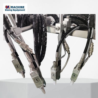3ACQ2 Automatica 6 Canale 2 Pistole Macchine per la fabbricazione di scatole di cartone