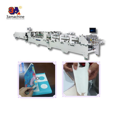Automatica alimentazione continua carta Fold Box Colla Cartone Cartuccia Colla Macchina Arrivi