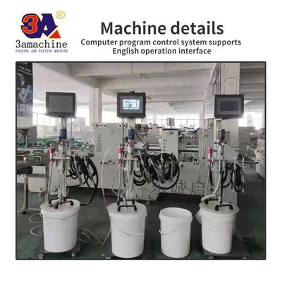 Facile da utilizzare Sistema di applicazione di colla chimica a freddo per la macchina di incollazione della carta