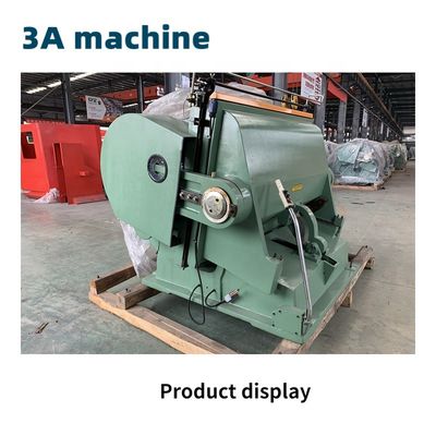 2200 Maglie di carta Macchine per la piegatura della carta CQT 750 Macchine semiautomatiche per il taglio a stampo