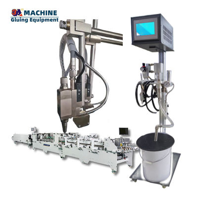 3ACQ6 canali 1 cannone cartone ondulato scatole di cartone adesivo automatico per il rilegamento liscio