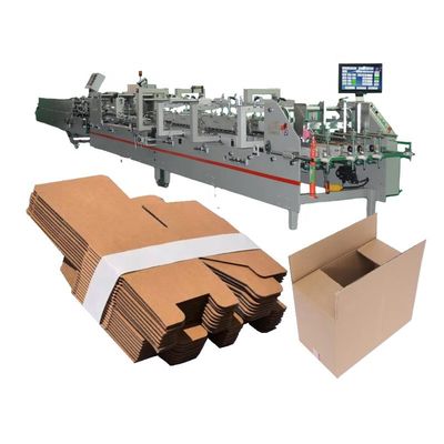 Macchina di incollaggio per cartoni automatici per cartoni ondulati Stabile e resistente
