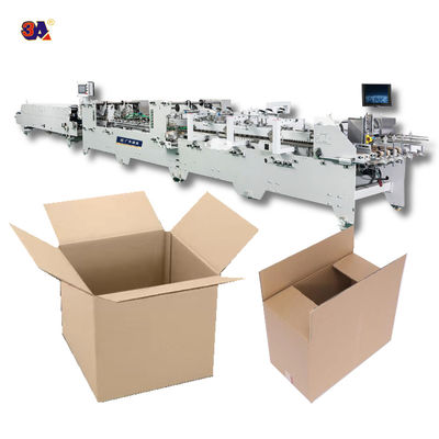 PLC controllato CQT1300 Colla a velocita' automatica per cartoni ondulati e cartoni