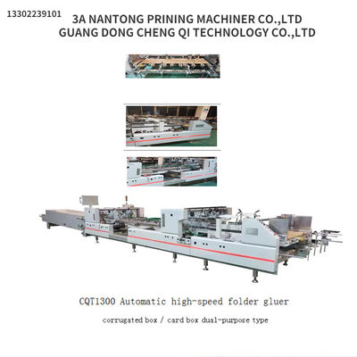 PLC controllato CQT1300 Colla a velocita' automatica per cartoni ondulati e cartoni