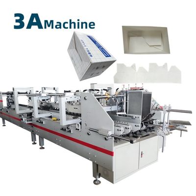 CQT900YG-2 Macchina di incollaggio per scatole con serratura inferiore pre-piegate pre-piegate per scatole diverse