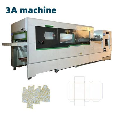 380V Voltage Flat Table Die Cutting and Creasing Machine CQT-1520 con stripping