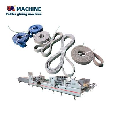 Cintura di alimentazione per cartucce di cartelle piccole per la macchina di incollaggio automatica per cartelle pieghevoli