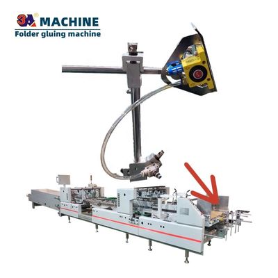 Long Life Automatic Box Folding Gluing Machine Accessori Macchine per incollare le scatole