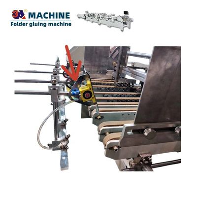 Long Life Automatic Box Folding Gluing Machine Accessori Macchine per incollare le scatole