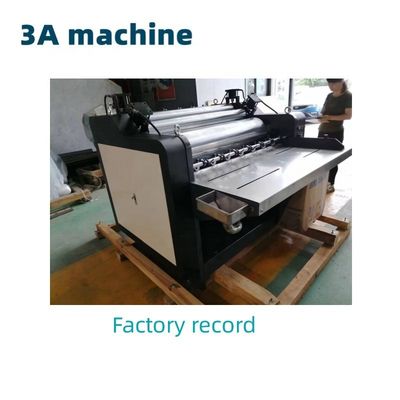 150 g 500 g 500 g laminatore a foglio di cartone per flauti semiautomatico CQT 1000