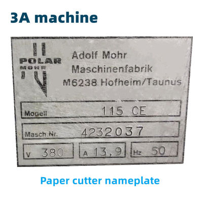 POALR 115 Lama di tagliapolare compatibile per taglia Wohlenberg 50 kg NO Informatizzata