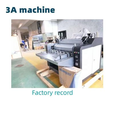 Macchina semiautomatica per la laminazione del cartone per 150g 150g 500g 500g