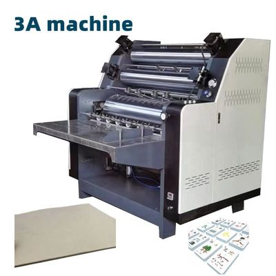 Macchina per la laminazione del cartone ondulato con tensione di 380 V e potenza di generatori di 3 kW