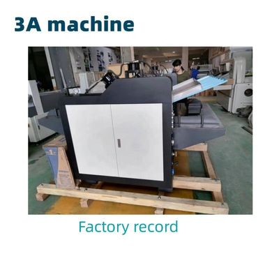 Macchina per laminare cartone da 150 g a 550 g per un'operazione facile e una laminazione liscia del flauto