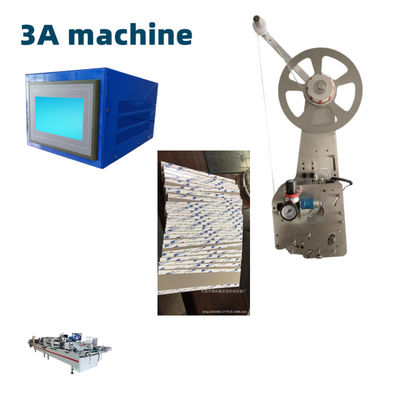 Adesivo adesivo a doppio lato con collazione automatica delle cartelle e correzione delle deviazioni